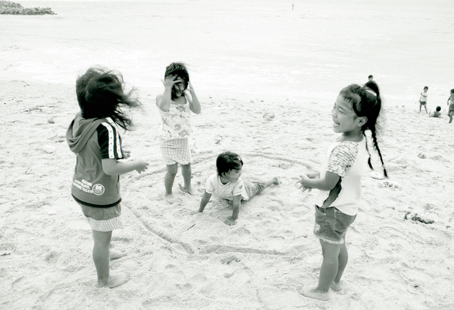 子どものいる景色